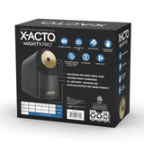 X-Acto Mighty Pro Electric Pencil Sharpener, Black, 1 Count - Back To School, Teacher, Classroom Supplies