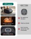 Snailax Shiatsu Foot Massager with Heat, FSA Eligible, Kneading, Compression, Vibration, Feet Massage Machine for Plantar Fasciitis, Neuropathy, Foot Warmer, Gifts for Women Men,Size 13