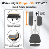 Split Machine, Leg Stretcher Machine for Flexibility – 180° Adjustable Stretching Equipment with Seat & Backrest, Perfect for Ballet, Cheerleading, Dance, Gymnastics, Martial Arts, Kids & Adults