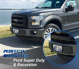 Front License Plate Frame for F150 2015-2017 Licence Plate Holder fits Perfectly with Curvature of Front Bumper F150 License Plate Frame Replace OE FL3Z17A385B