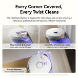 NARWAL Freo X10 Pro Robot Vacuum and Mop Combo, 11,000Pa Suction, DualFlow Tangle-Free System, MopExtend Edge Cleaning, Self-Emptying, Auto Mop Wash & Dry, LiDAR Navigation, for Pet Hair & Hard Floors