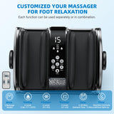 CARESKYpro Shiatsu Foot Massager with Heat for Neuropathy and Pain Relief, 3 Heat Therapy, 5 Intensity Deep Kneading, Rolling for Calf-Feet-Arm Relaxation, Plantar Fasciitis