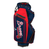 Atlanta Braves Bucket III Cooler Cart Golf Bag Team Effort