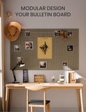Fluxynara Felt Bulletin Board & Cork Board Alternative 36'' x 24''