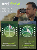 Acer Golf Rangefinder with Slope - 800Yards Range Finder for Hunting, 6X Magnification with Flag Pole Locking Vibration