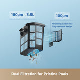 MOVA Diver A10 Cordless Robotic Pool Vacuum Cleaner, 6,000GPH Suction, 240min Runtime, Wall Climbing & Double-Pass Waterline Scrubbing, AI-Powered Edge Cleaning & Path Planning, Auto Parking, 8 Modes