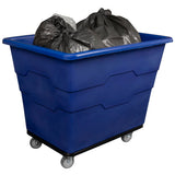 ReadySpace Commercial 16 Bushel Utility Cart with Steel Base