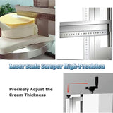 FYLFANYAN Automatic Cake Cream Spreading Machine, Birthday Cake Baking Tools, Round Cake Cream Spreading Machine, Cream Filling and Spreading Machine for Decorating Cakes