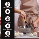 50 PCS Silicone Kitchen Utensils Set Complete Kitchen Set - 800°F Heat Resistant Non-Stick Premium Cooking Utensils, Silicone Spatula Set