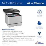 Business Color Laser All-in-One Printer with Duplex Print, Scan, Copy