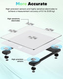 arboleaf Scale for Body Weight, 8-Electrode Smart Scale with BMI, Body Fat, Muscle Mass, Full Body Composition Analyzer, High Precision Digital Bathroom Scale