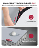 Yoga Mat - 72"x36" Extra Wide Exercise Mat - 1/4" Thick Dual Color PVC | Anti-Slip Surface & High Cushioning - Ideal for Yoga, Pilates & Home Workouts - Bonus Mesh Bag