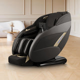 Titan by Osaki l 4D Endor l Advanced 4D Massage Mechanism l Full Body Air Bag Massage Chair l Shiatsu Recliner l Smart Body Scanning l 3 Stage Zero Gravity Reclining l Bluetooth Speakers (Brown)