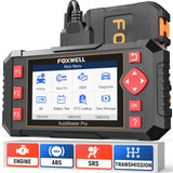 FOXWELL Car Scanner NT604 Elite OBD2 Scanner ABS SRS Transmission, Check Engine Code Reader, Diagnostic Scan Tool FOXWELL