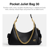 Coach Women’s Pocket Juliet Bag 30