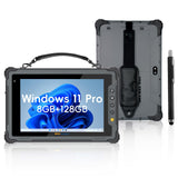 ONERugged M80J Rugged Tablet, 8 Inch Heavy Duty Outdoor Work PC, Windows 11 Pro, Intel N5100, 8GB+128GB, IP65, Glove Touch, for Field Service, Outdoor Construction