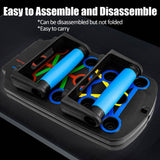 Sutekus Push Up Board for Men & Women Multi-function Detachable Push Up Bar for Strength Training Portable Home Gym Workout Equipment Sutekus