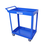 HIGOOD Heavy Duty Service Utility Cart, 2 Shelf Steel