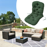PYmijimy Garden Chair Cushion Outdoor Seat Back Pad Patio Replacement Rocking Waterproof Polyester Surface Soft Support Suitabl