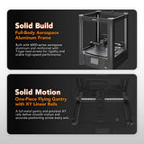 Auto-Leveling Calibration, Multi-Color Printing, Higher Stability, Printing Size 11.8x11.8x11.8 inch