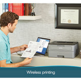 Brother Compact Monochrome Laser Printer, HL-L2350DW, Wireless Printing, Duplex Two-Sided Printing