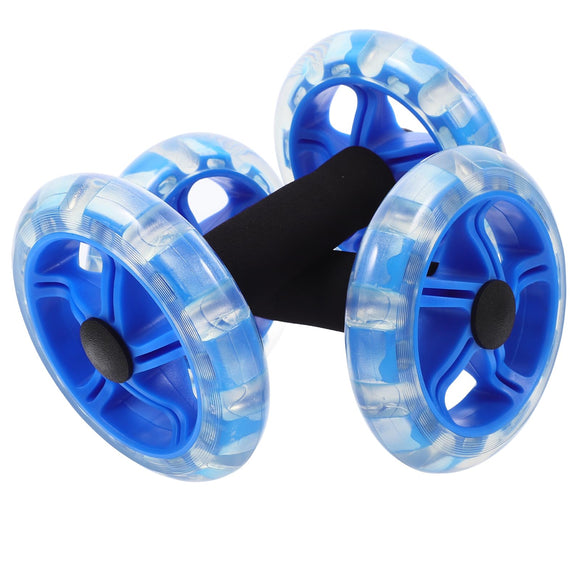 Kisangel Exercise Roller Ab Exercise Roller Abdominal Roller Dumbbell Fitness Wheel Wire Wheel for Hand Weights Equipment Kisangel