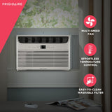 Frigidaire 6,000 BTU Window Air Conditioner and Dehumidifier, 115V, Cools up to 250 Sq. Ft., White
