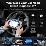 TOPDON AD500 OBD2 Scanner Car Code Reader Scan Tool, Engine ABS SRS Transmission Diagnostics Tool TOPDON