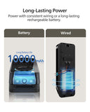 Security Video Doorbell Camera Wireless (Chime Included), No Monthly Fee, Dual Cameras 2K FHD with Motion Detection, 2-Way Audio PHILIPS