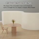 Folding Room Divider - Modern Art Partit for Home & Office Separat, Wall Sn for EnhancePrivacy & Space ment
