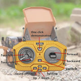 BLQCSLH Excavator Set，rc Dump Truck Command The Site Conquer The Dir，2.4Ghz Remote Control Construction Vehicle Set Children's Toys，Alloy Material Simulate True Scale (Truck)