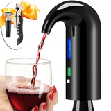 Wine Aerator Electric Wine Decanter Best Sellers One Touch Red -White Wine Accessories Aeration Work with Wine Opener for Beginner Enthusiast - Spout Pourer - Great Mothers Day Gift for Mom