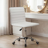 Furmax Vanity Office Desk Chair with Wheels