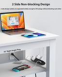 Jgstkcity Desk Clamp Power Strip 40W USB C,8 Outlets,8 USB,6FT,Black