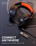 Wireless Gaming Headset | Non-Stop 100H Battery | Dynamic 50mm Drivers | Clear Voice Mic | PS4 Headset& PS5 Headset acer