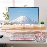 Laokiiy Mouse Pad with Wrist Rest & Keyboard Wrist Rest, Memory Foam