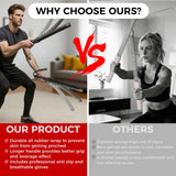 Battle Ropes, Cordless Battle Ropes, Suitable for High-Intensity Interval Training, Quiet Fitness Equipment for Men & Women, Versatile Exercise Equipment for Apartment and Travel Exercise (Black)