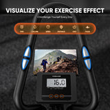 YOSUDA Pro Cardio Climber Stepping Elliptical Machine, 3-in-1 Elliptical Machine Stair Stepper Trainer, Total Body Fitness Cross Trainer with Quiet Magnetic Driving System, 16 Resistance YOSUDA