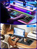 XL RGB LED Gaming Mouse Pad with 15W Magnetic Wireless Charging