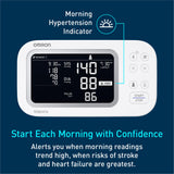 OMRON Platinum Blood Pressure Monitor for Home Use & Upper Arm Blood Pressure Cuff - #1 Doctor & Pharmacist Recommended Brand - Clinically Validated - AFib Detection - Connect App