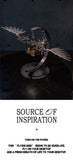 MechPuConToy 3D Metal Flying Bird Mechanical Model, Surrealistic Creative Collectible Kits Gifts for Teens and Adults (Dynamic Version)