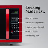 Countertop Microwave 1000 Watts, 1.1 cu ft - Microwave Oven With LED Lighting and Child Lock - Perfect for Apartments and Dorms Farberware