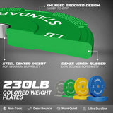 Mikolo Power Cage, 2000LB Power Rack with Independent Dual Pulley System, Multifunction Home Gym Workout Machine for Cable Crossover (Red Package) Mikolo