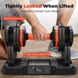 FLYBIRD Adjustable Dumbbell Set of 2, 110LB/55LB for Men/Women