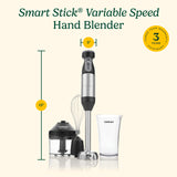 Smart Stick Variable Speed Hand Blender, Stainless Steel Cuisinart