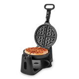 Belgian Waffle Maker – 1” Thick Waffle Mold, Nonstick Waffle Iron with Quick Heat-Up, Surface (Black) DASH