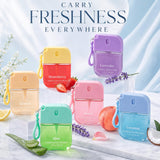 Sacubee 24 Pcs Hand Sanitizer Spray Travel Size with Keychain, Fragrance 1