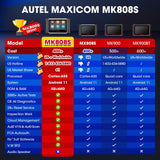 Autel Scanner MaxiCOM MK808S Bidirectional Tool, 28+ Hot Service All System