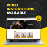 Fabric Resistance Bands for Legs - Workout Bands Resistance Bands for Men and Women - Booty Bands for Working Out - Exercise Bands Resistance Bands Set - Elastic Bands for Exercise (Gray) Tribe Lifting