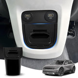 Car Trash Can, Odor-Proof Car Garbage Bin Automotive Center Console Organizer